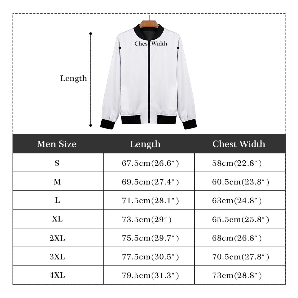 Pakenham Floorball Zip Up Bomber Jacket (Black & White)