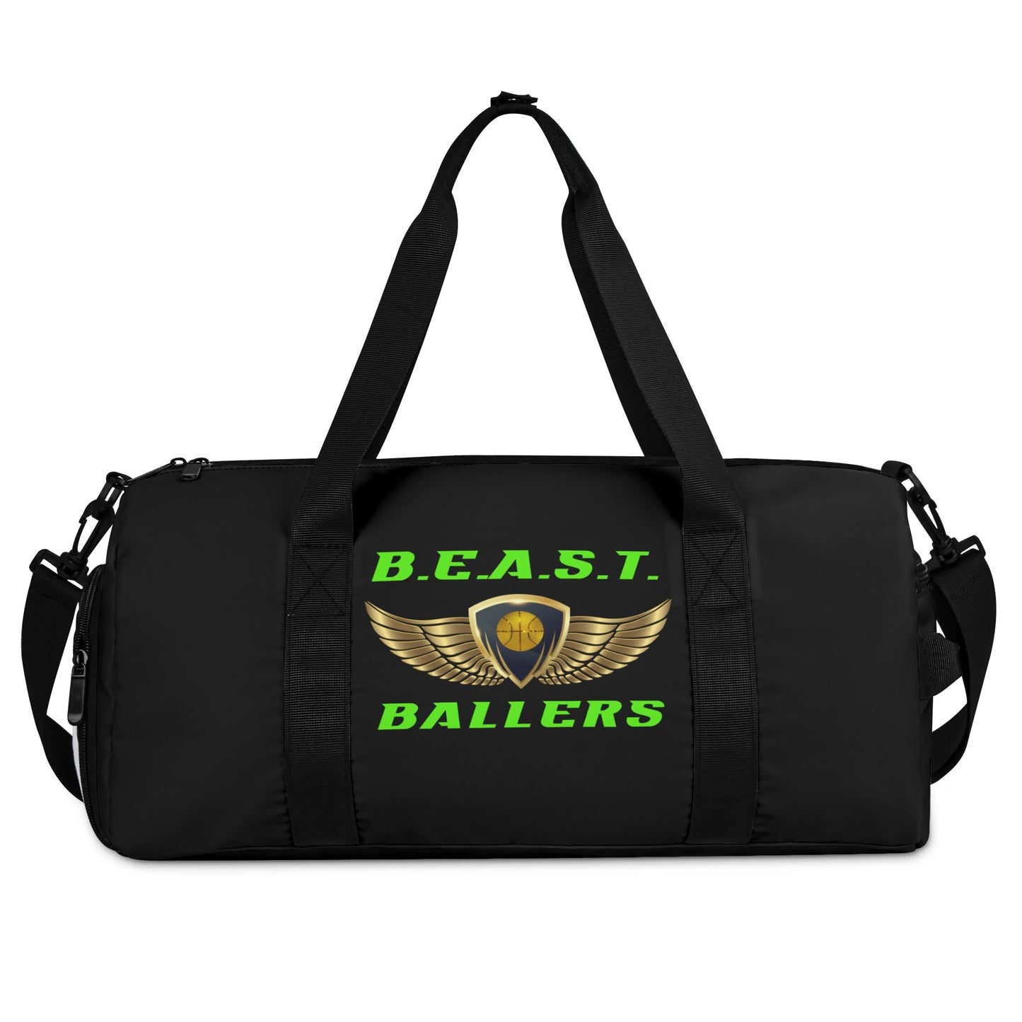 BEAST Ballers Sports Duffle Bag (Black)
