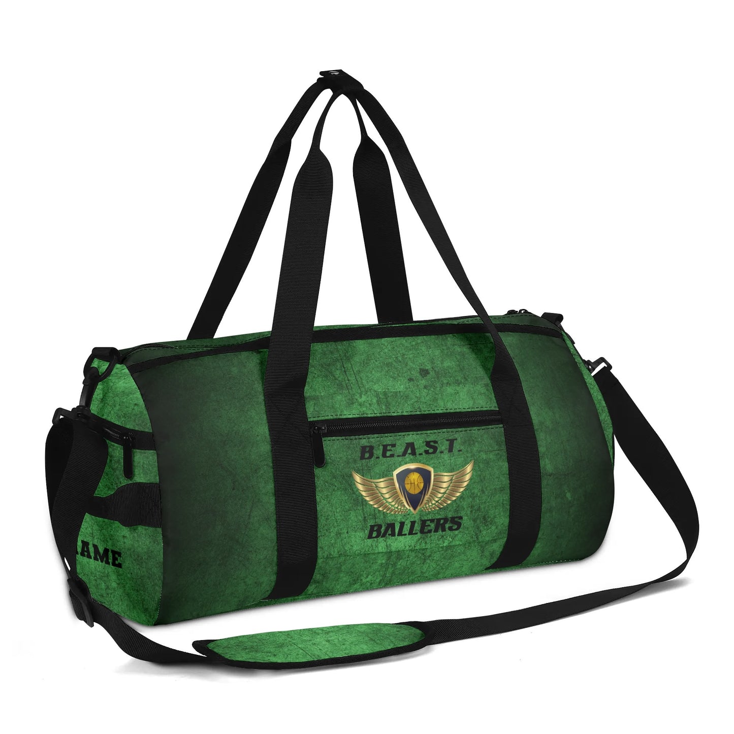 BEAST Ballers Sports Duffle Bag (Green)