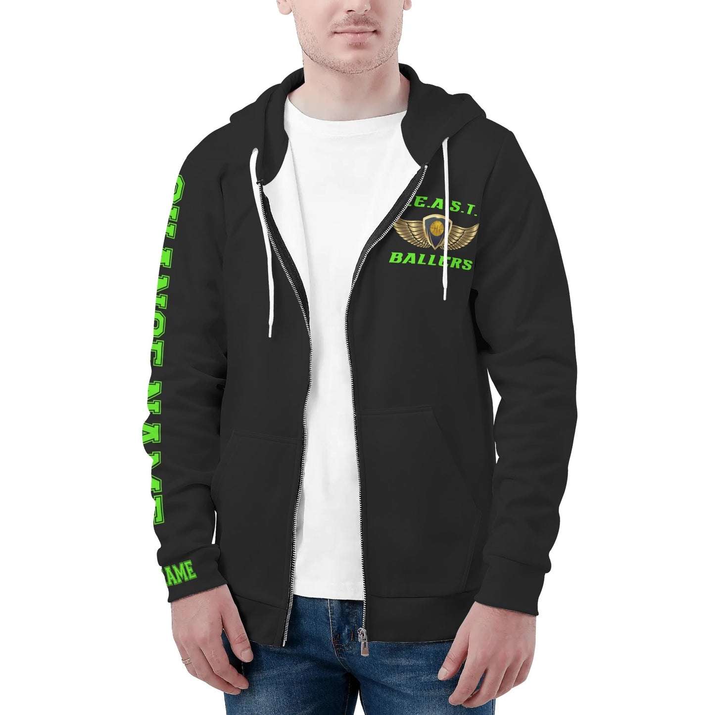 BEAST Ballers Zip Up Hoodie