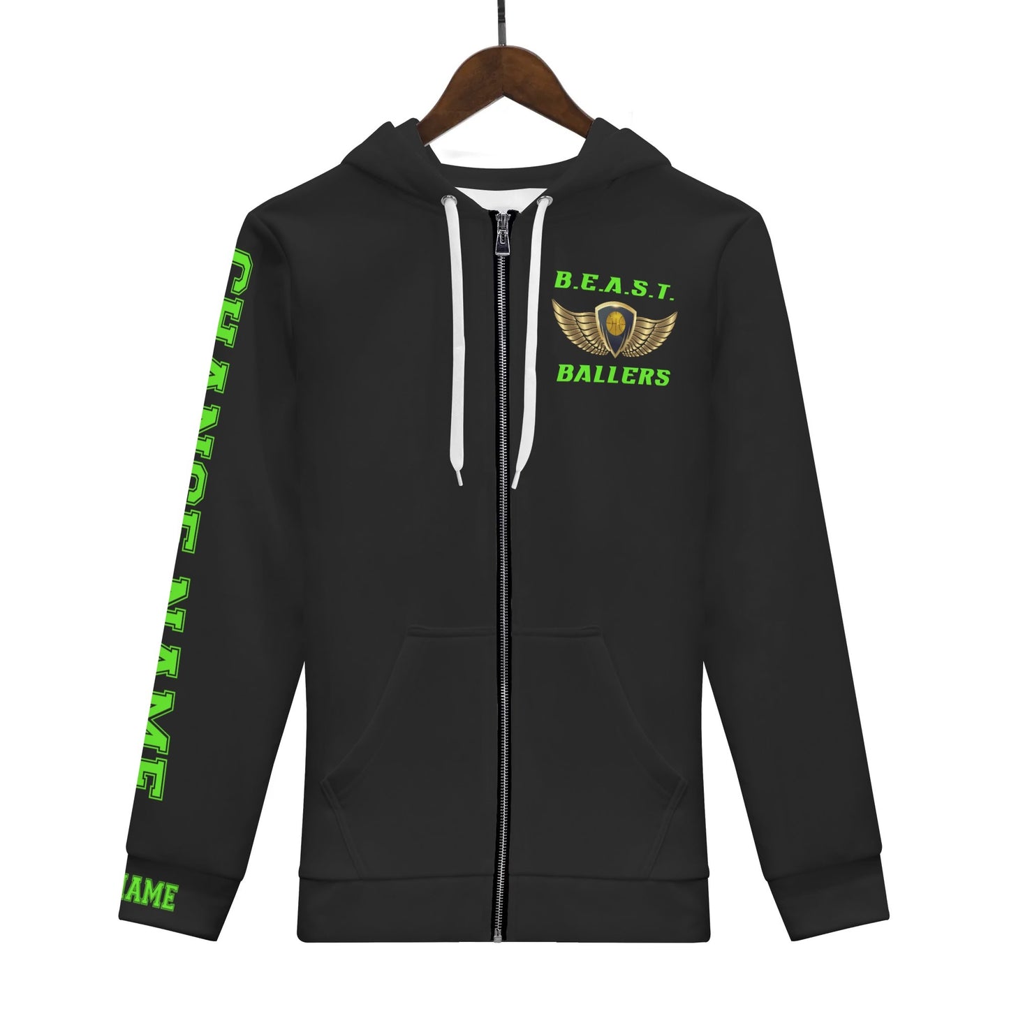 BEAST Ballers Zip Up Hoodie
