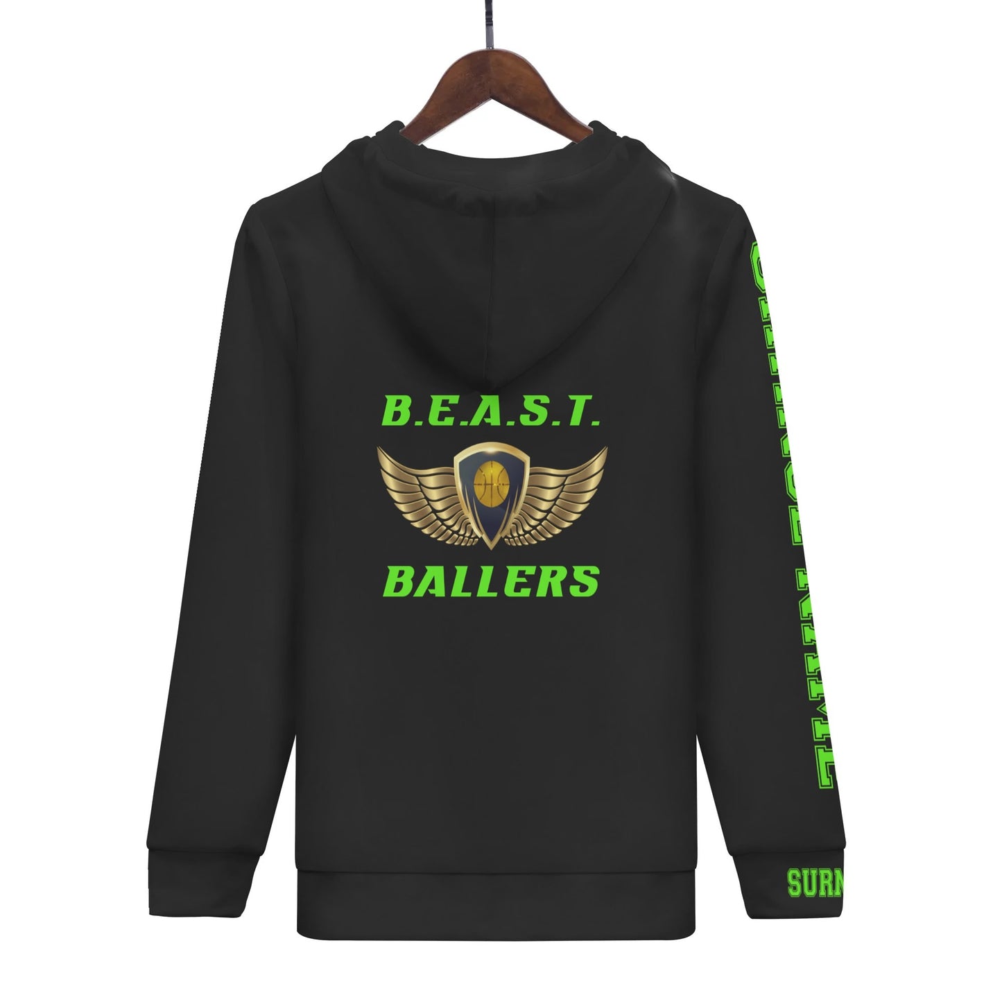BEAST Ballers Zip Up Hoodie
