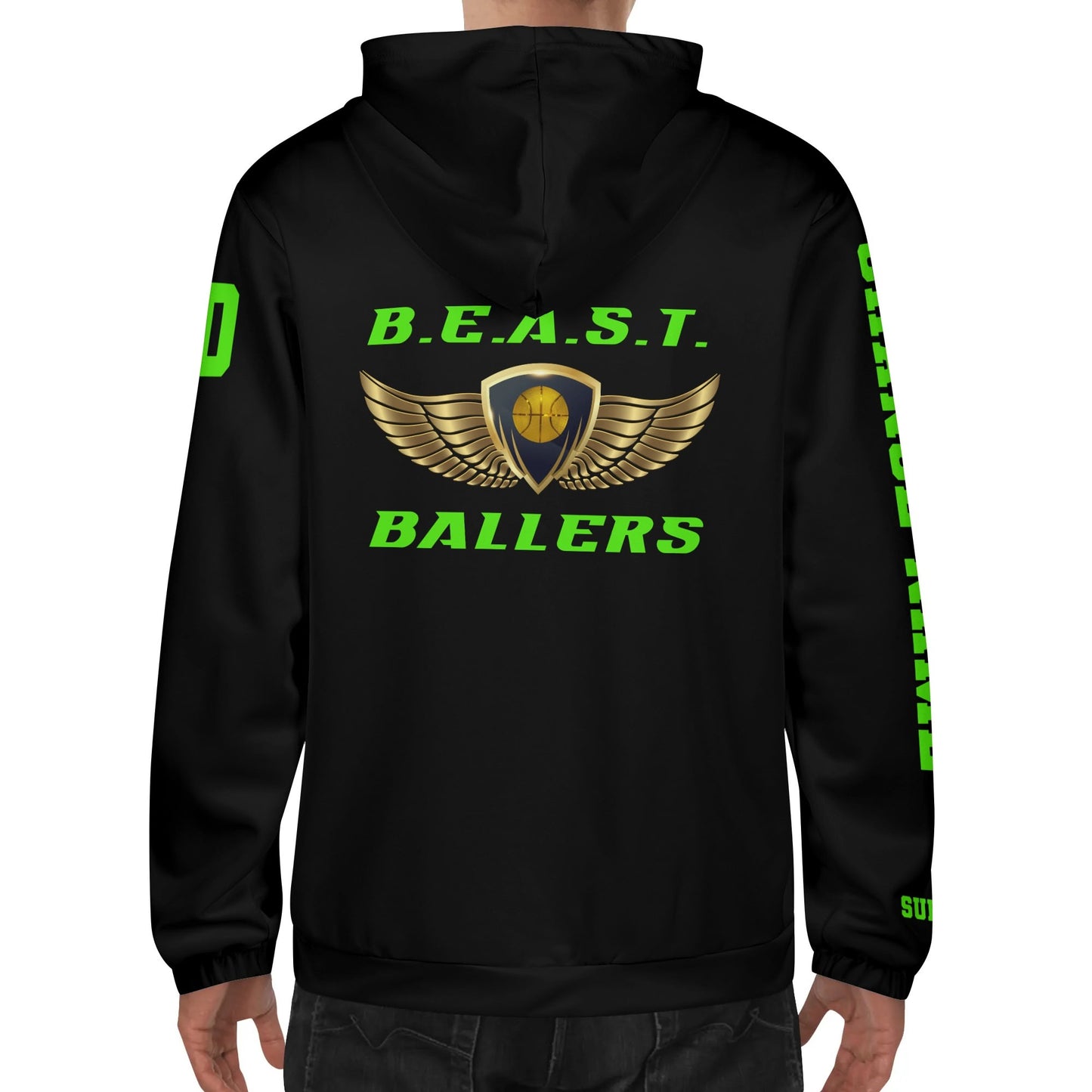 BEAST Ballers Mens Lightweight Hoodie