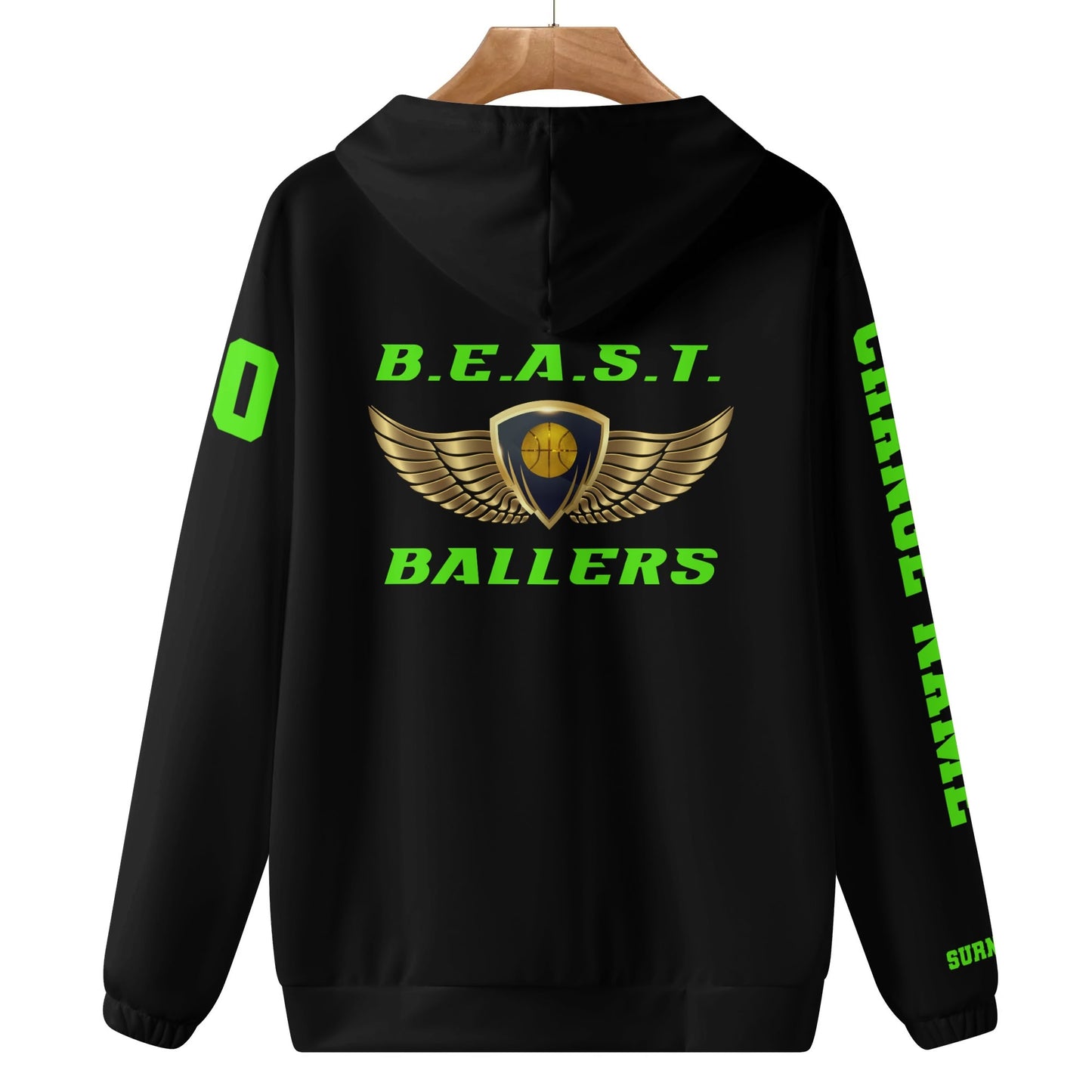 BEAST Ballers Mens Lightweight Hoodie