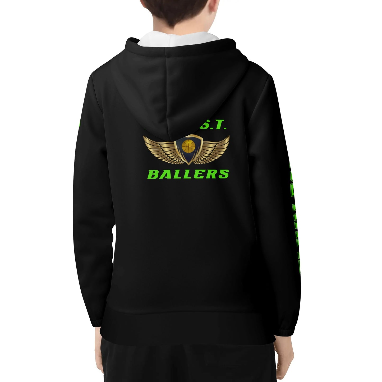 BEAST Ballers Youth Lightweight Zipper Hoodie