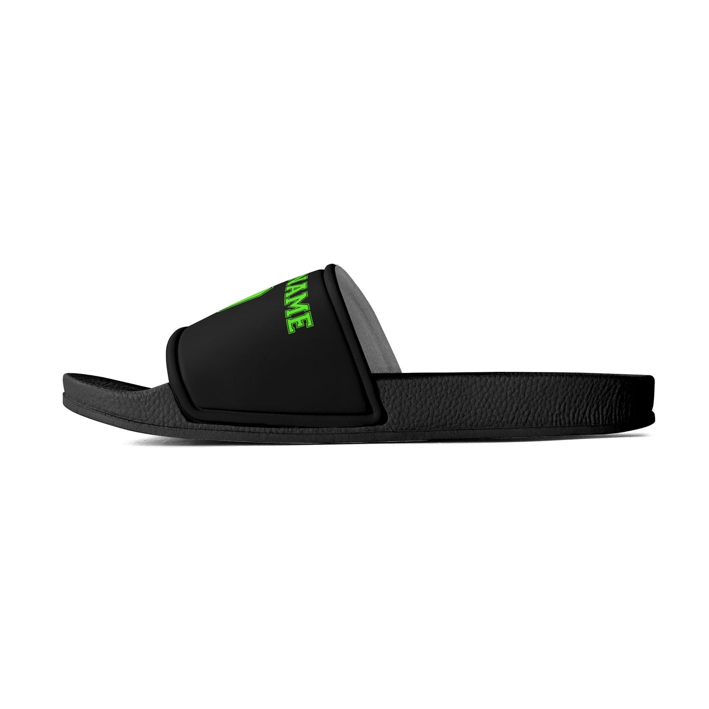 BEAST Ballers Kids PVC Black and White Slides