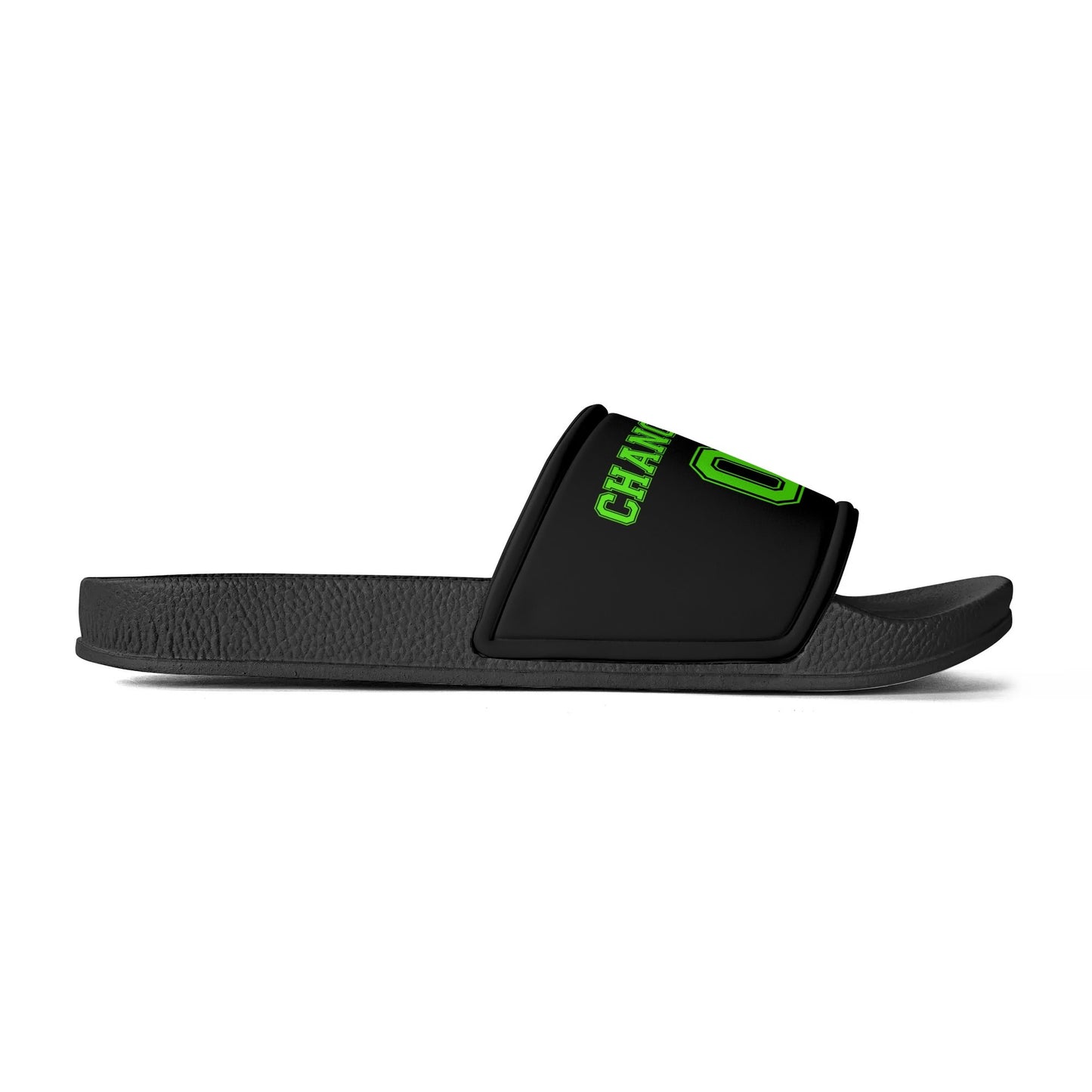 BEAST Ballers Kids PVC Black and White Slides
