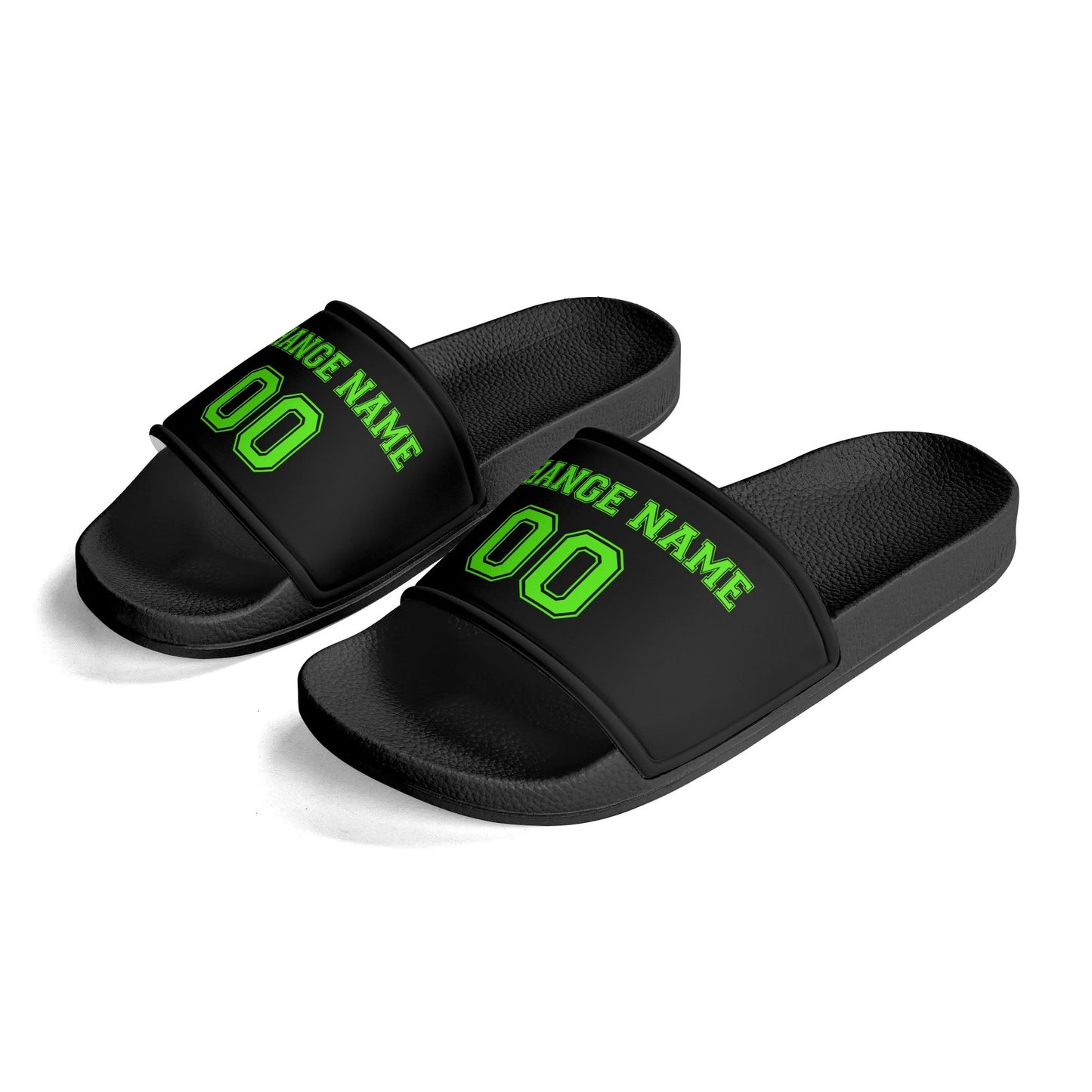 BEAST Ballers Kids PVC Black and White Slides