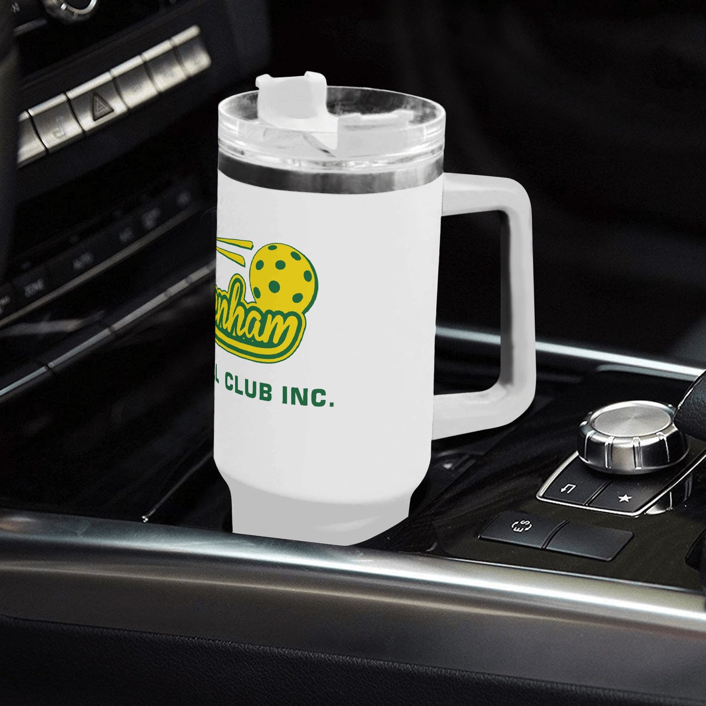 Pakenham Floorball Personalised White Stainless Steel Tumbler (1.2L) (NAME)