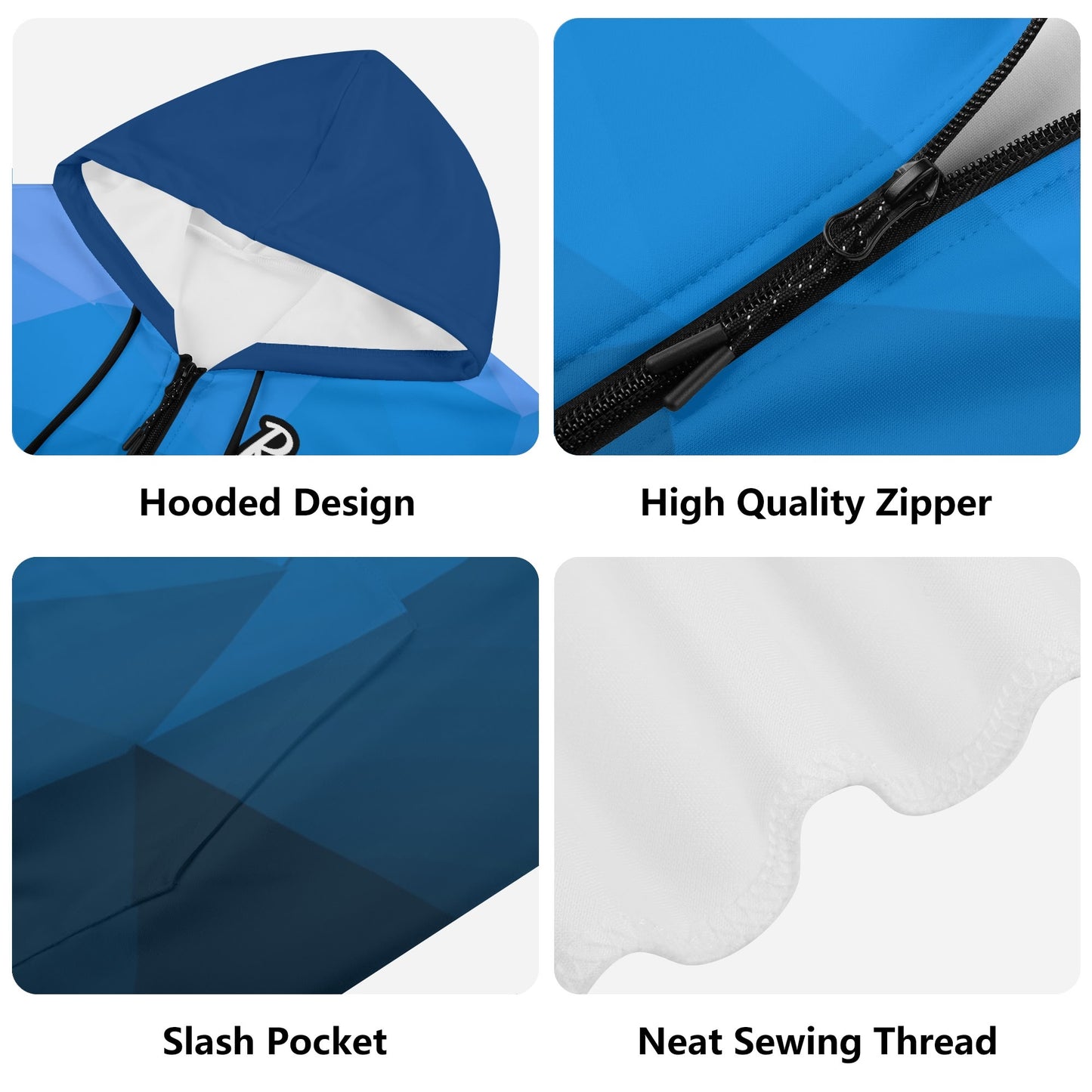 Pakenham Floorball - Royals 2 - Youth Lightweight Zipper Hoodie