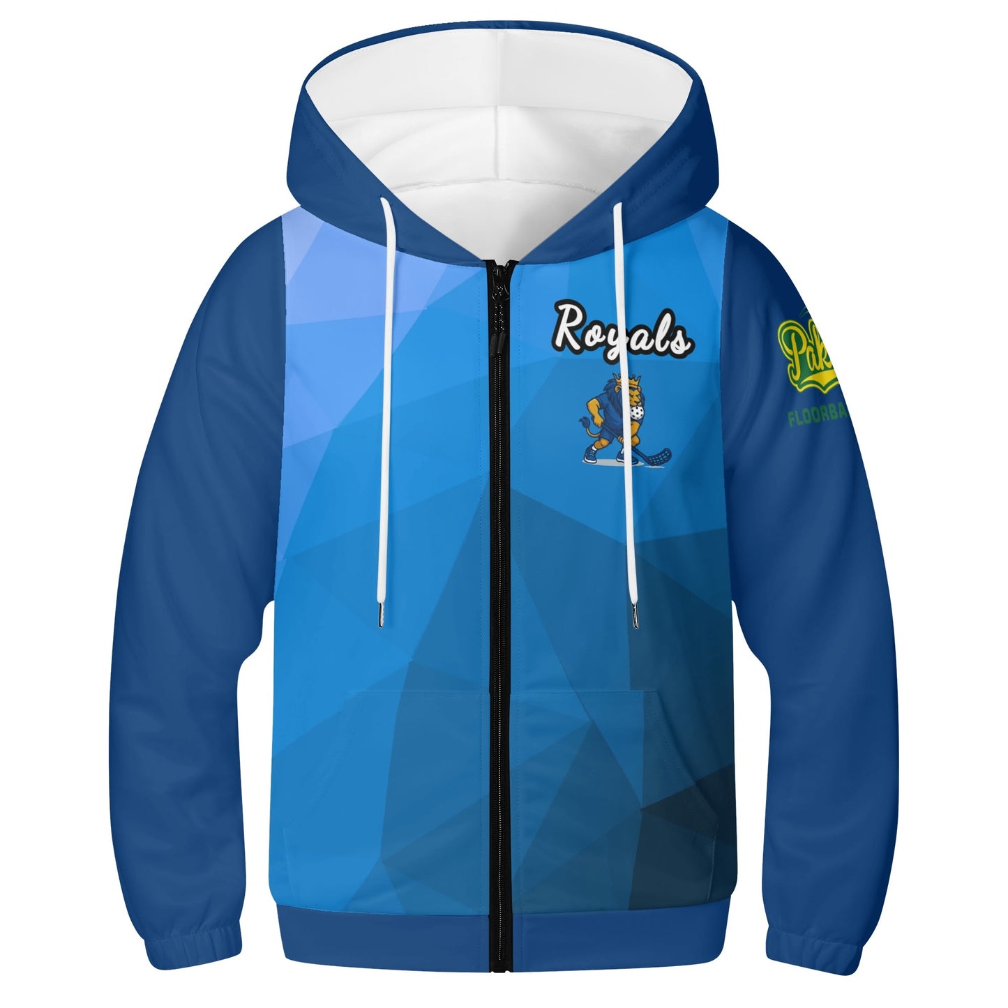 Pakenham Floorball - Royals 2 - Youth Lightweight Zipper Hoodie