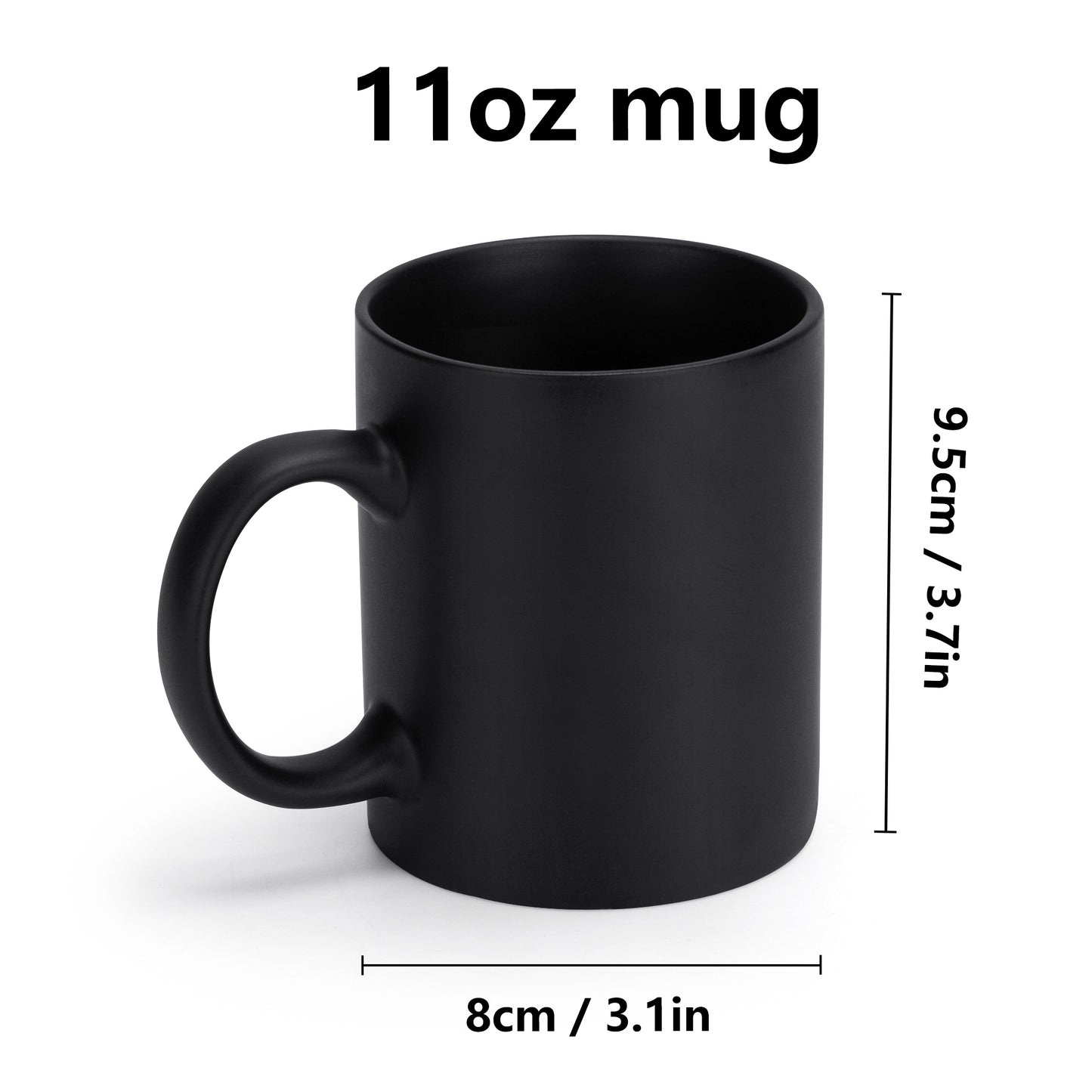 Pakenham Floorball Black Coffee Mug (325mL)