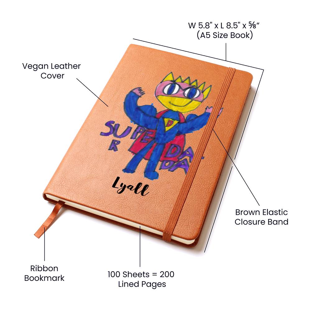 Love Alastar - Super Dada (Graphic Leather Journal)