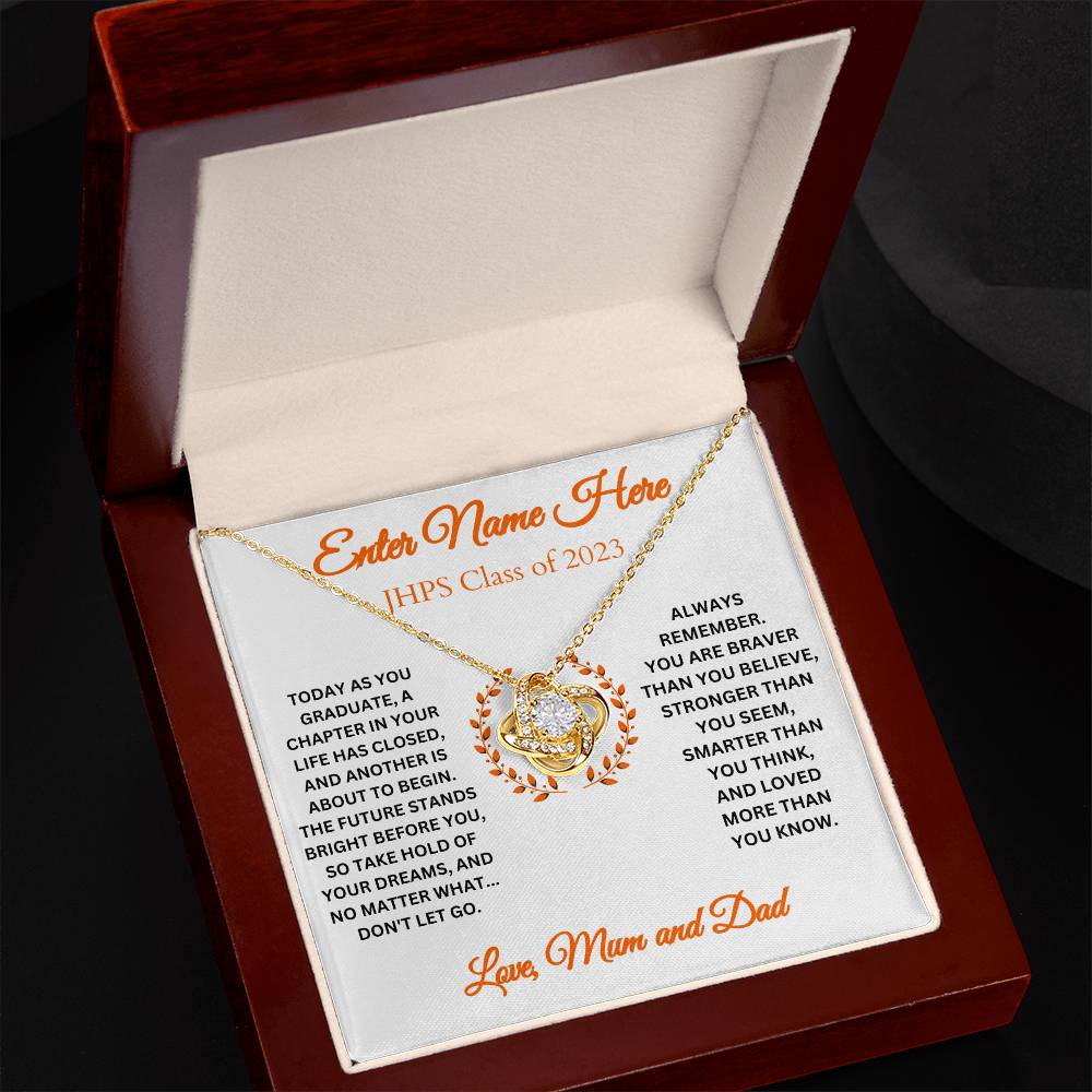 JHPS Graduation 2023 (Love Knot necklace)