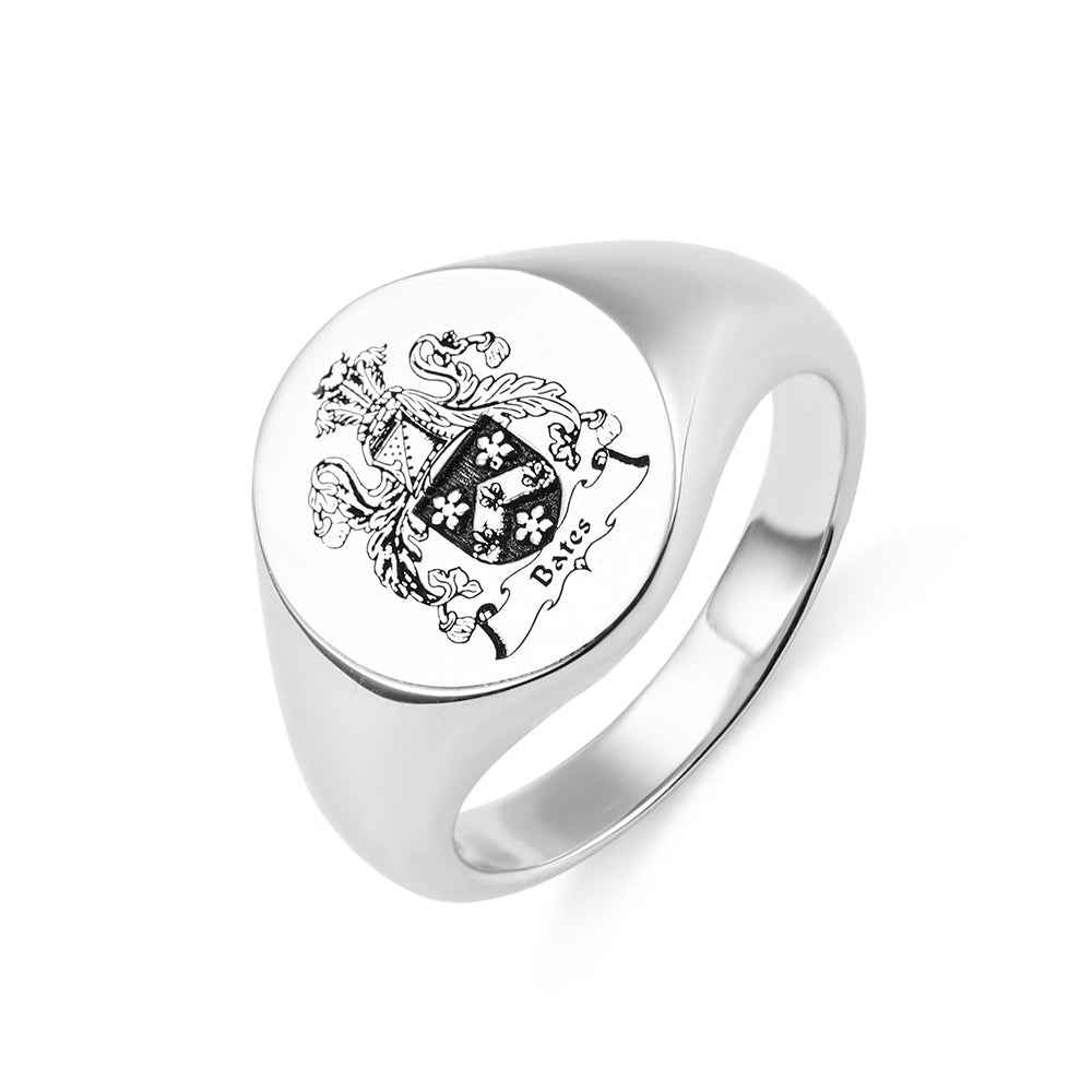 Personalized Family Signet Rings