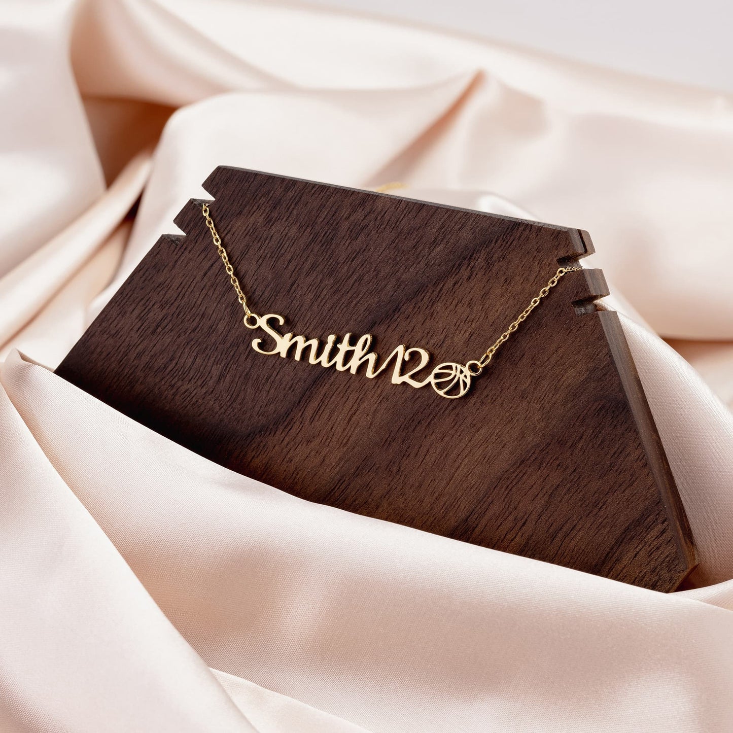 Sports Mom Personalized Name Necklace