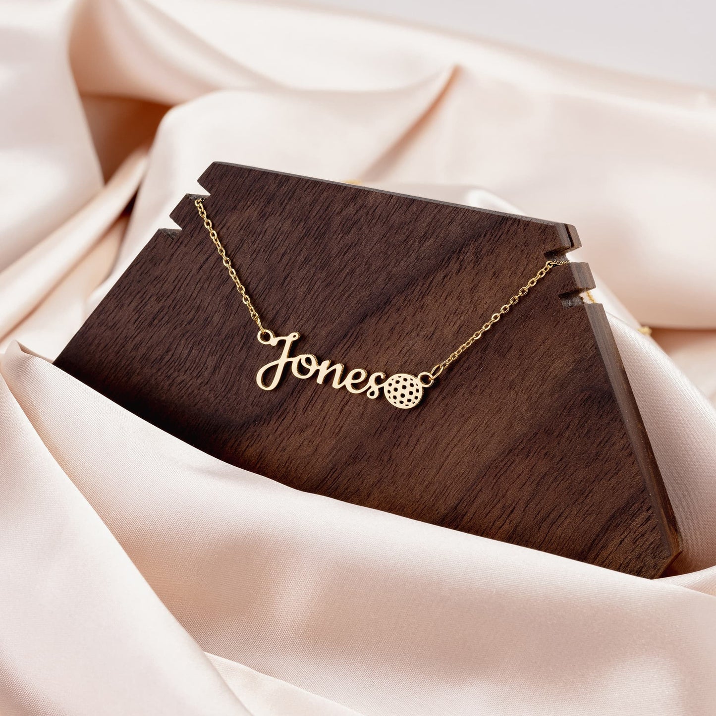 Sports Mom Personalized Name Necklace