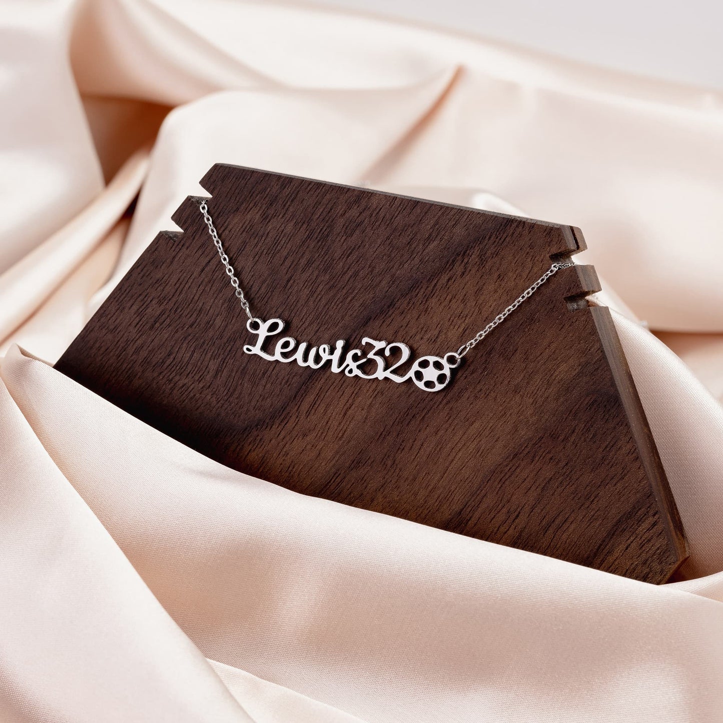 Sports Mom Personalized Name Necklace