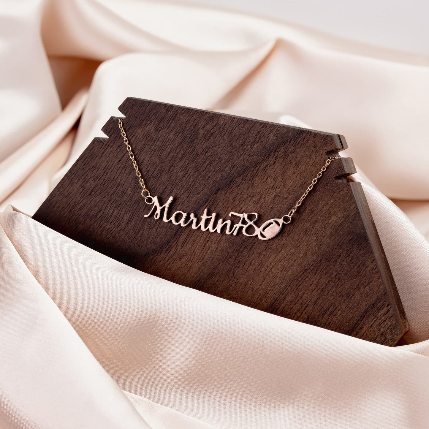 Sports Mom Personalized Name Necklace