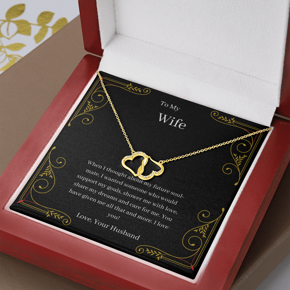 To my Wife. (Everlasting Love necklace)