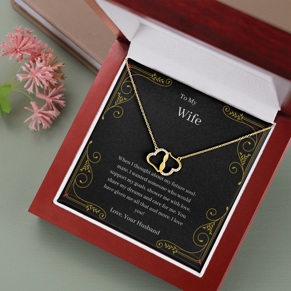 To my Wife. (Everlasting Love necklace)