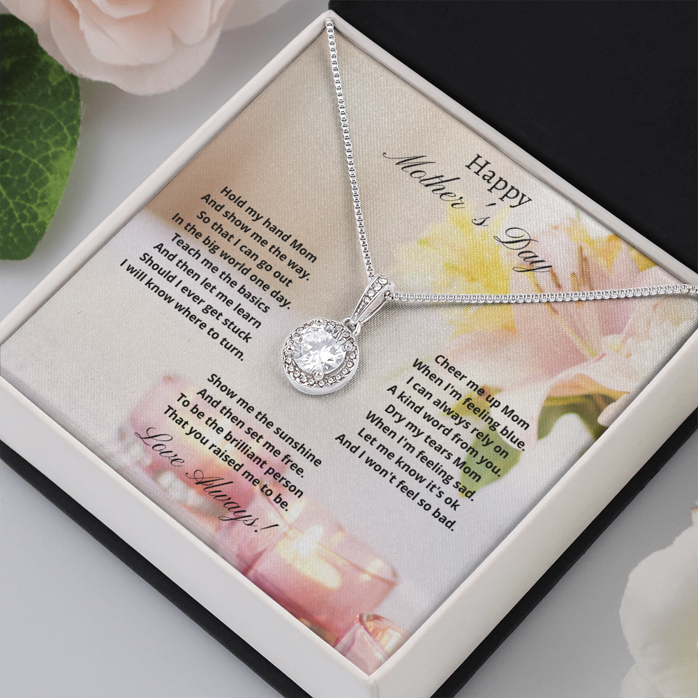Happy Mother's Day - Hold my hand (Eternal Hope necklace)