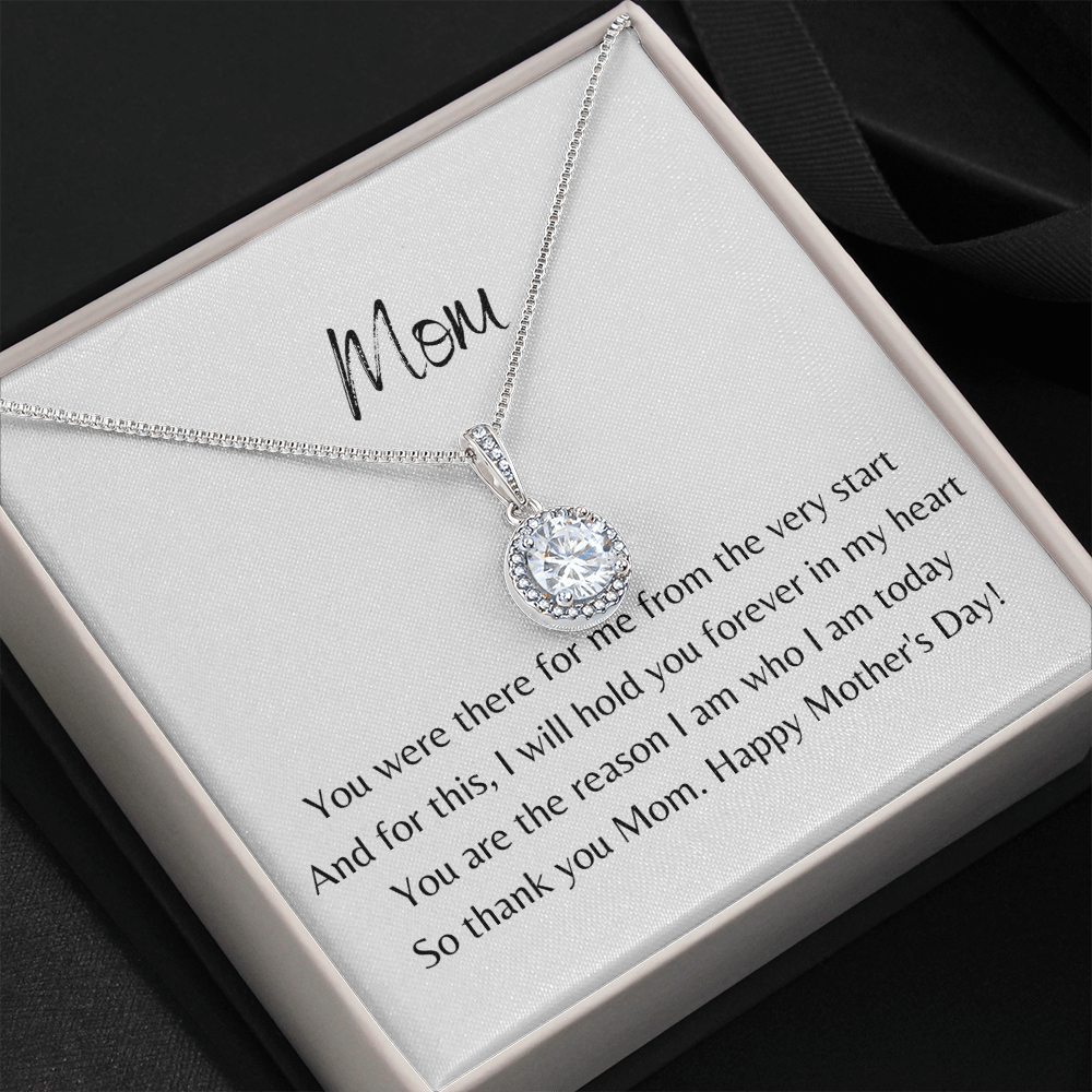 Mom. Forever in my heart (Eternal Hope necklace)