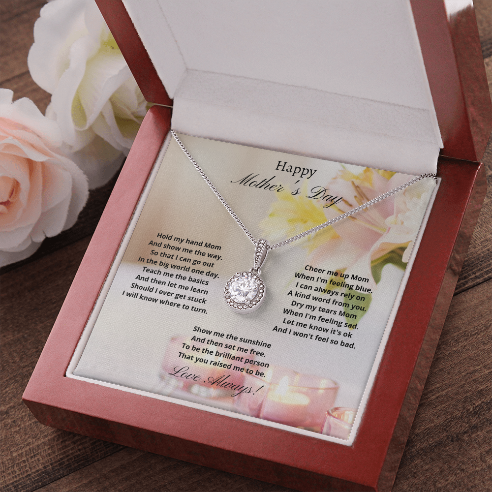 Happy Mother's Day - Hold my hand (Eternal Hope necklace)