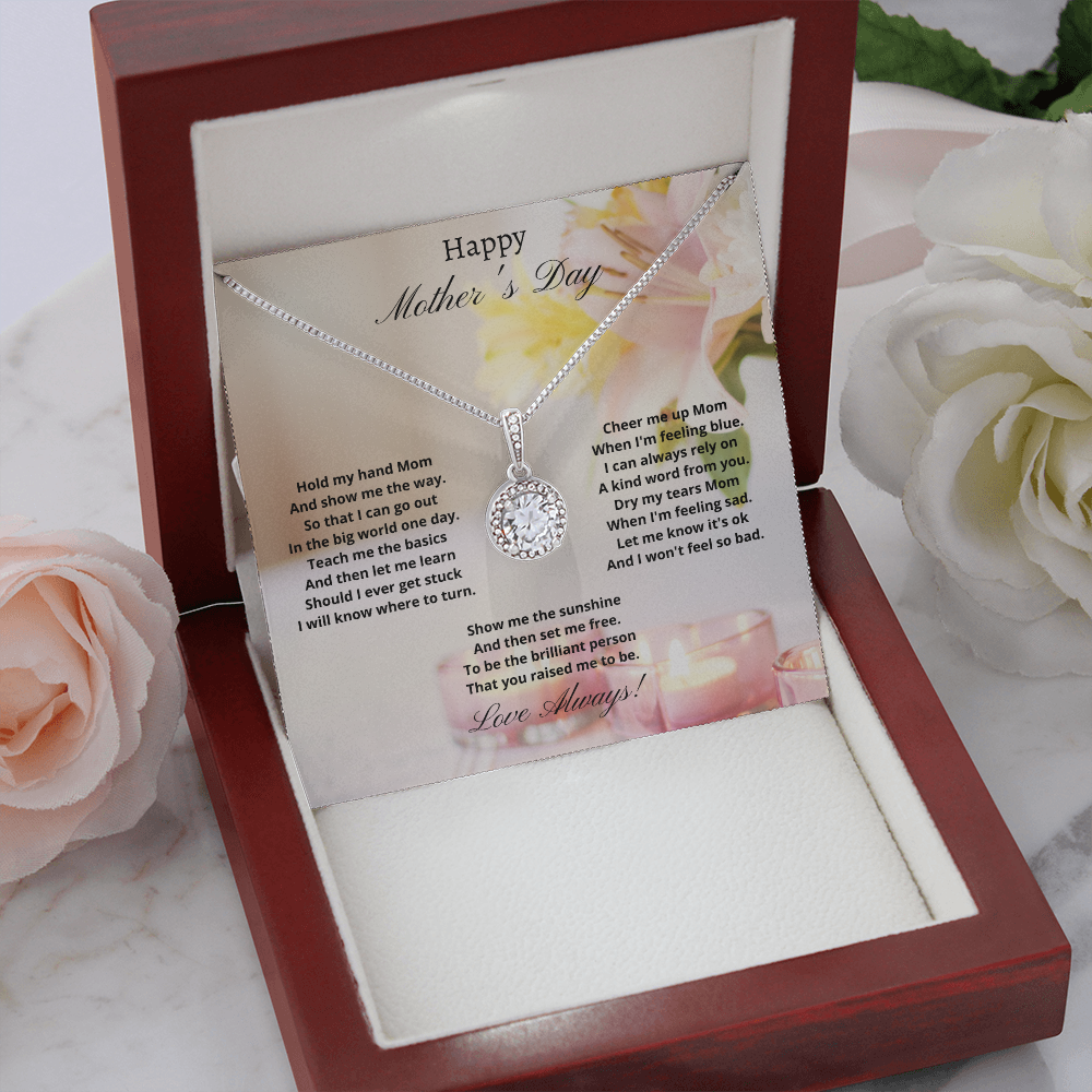Happy Mother's Day - Hold my hand (Eternal Hope necklace)