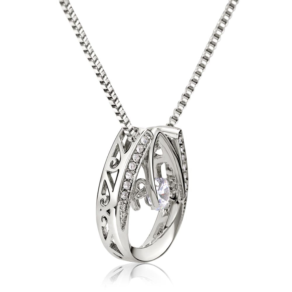 To My Future Wife. To The Moon And Back (Lucky In Love Necklace)