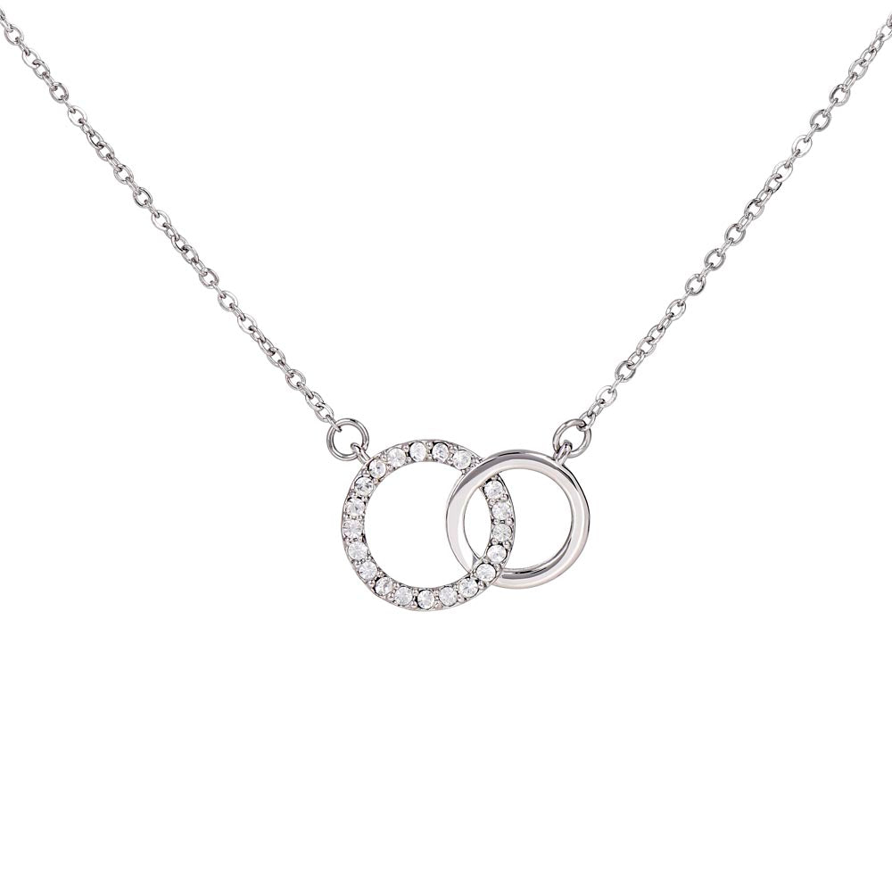 To My Beautiful Wife. Past Present Future (Perfect Pair necklace)