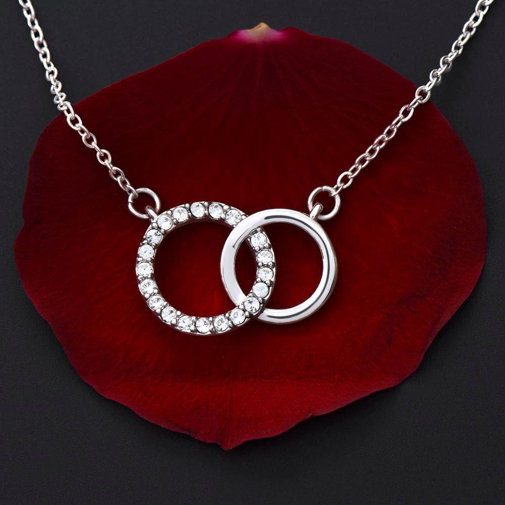 To My Soulmate - See yourself through my eyes - (Perfect Pair necklace)