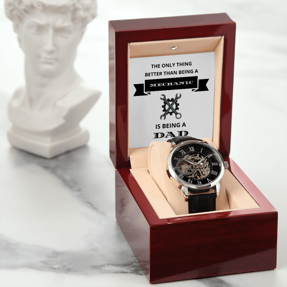 DAD - MECHANIC 03 (Men's Openwork Watch)