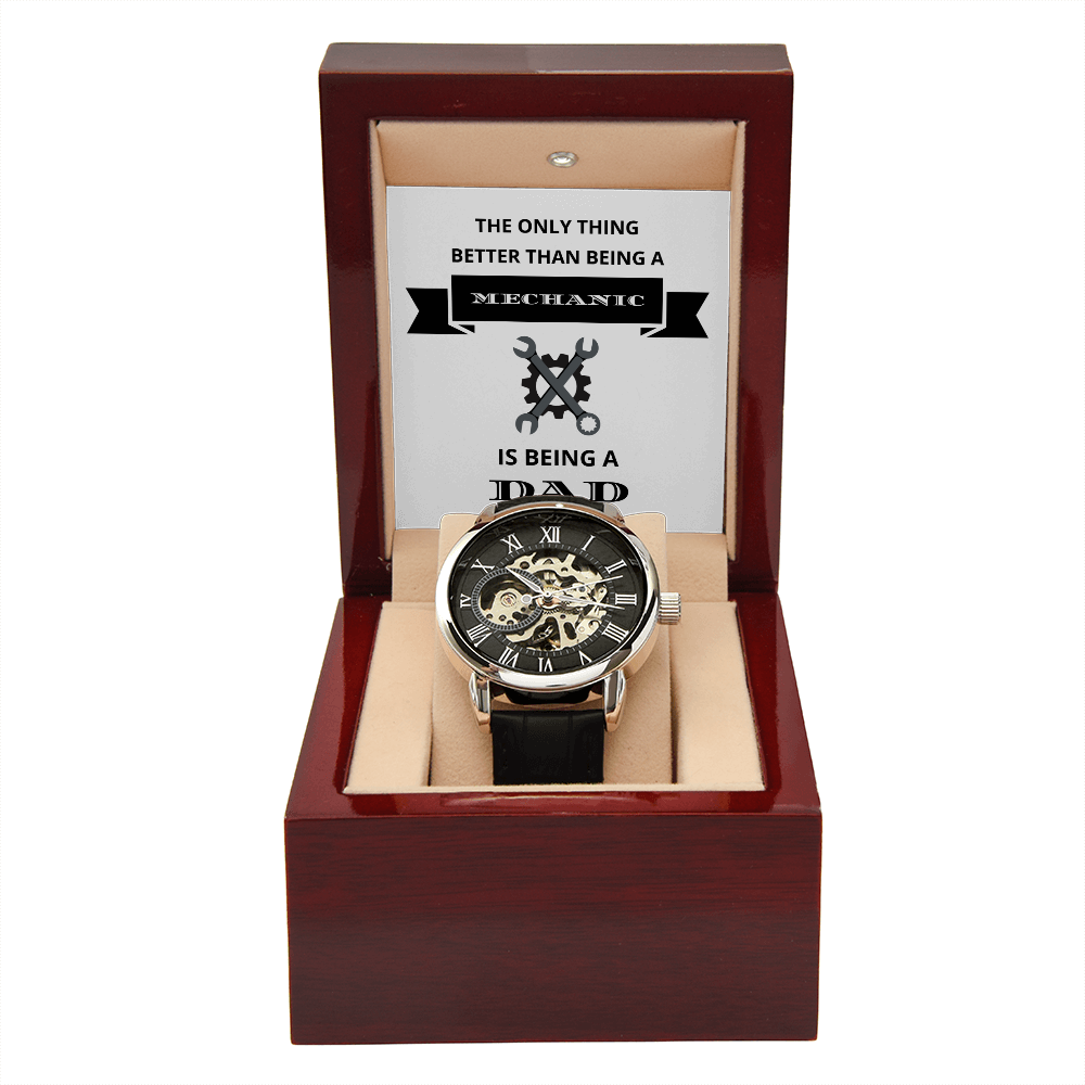 DAD - MECHANIC 03 (Men's Openwork Watch)