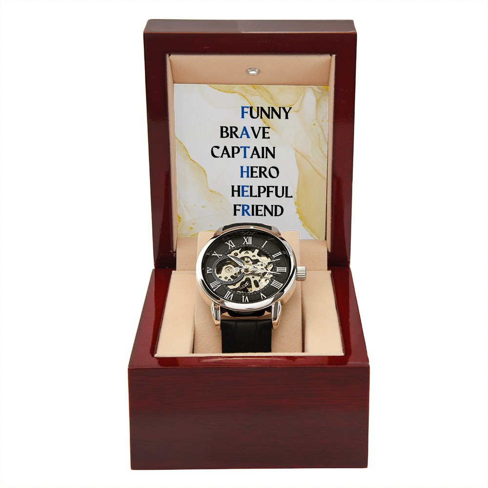 FATHER (Men's Openwork Watch)