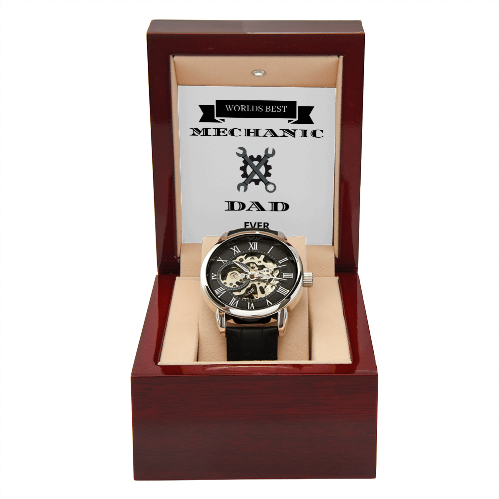 DAD - MECHANIC 02 (Men's Openwork Watch)