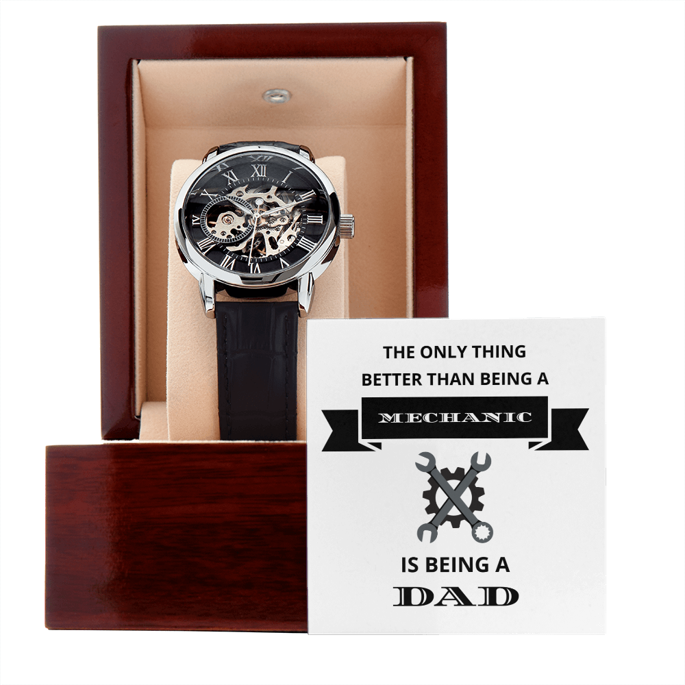 DAD - MECHANIC 03 (Men's Openwork Watch)