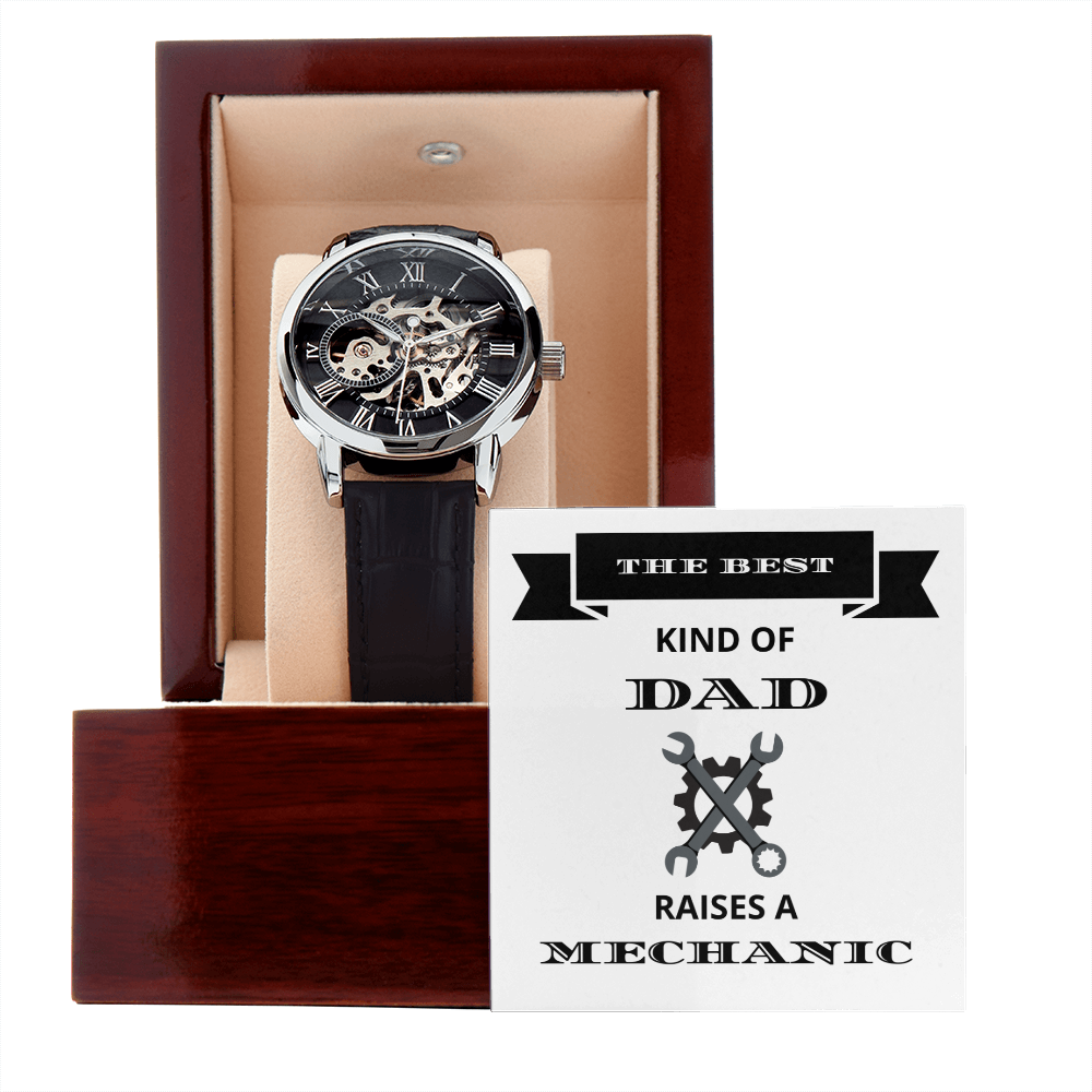 DAD - MECHANIC 04 (Men's Openwork Watch)