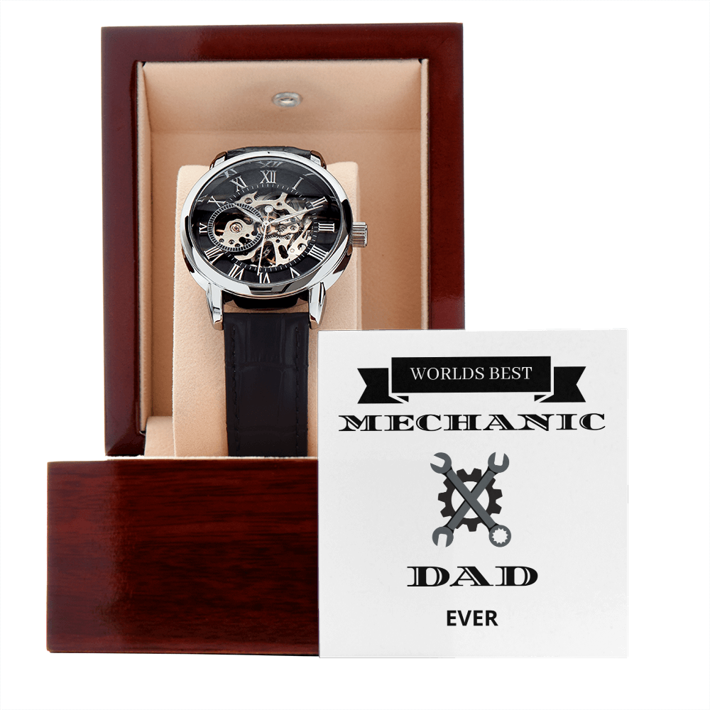 DAD - MECHANIC 02 (Men's Openwork Watch)