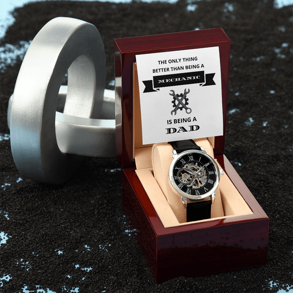 DAD - MECHANIC 03 (Men's Openwork Watch)