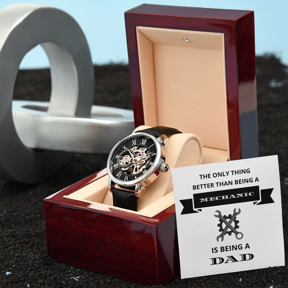 DAD - MECHANIC 03 (Men's Openwork Watch)