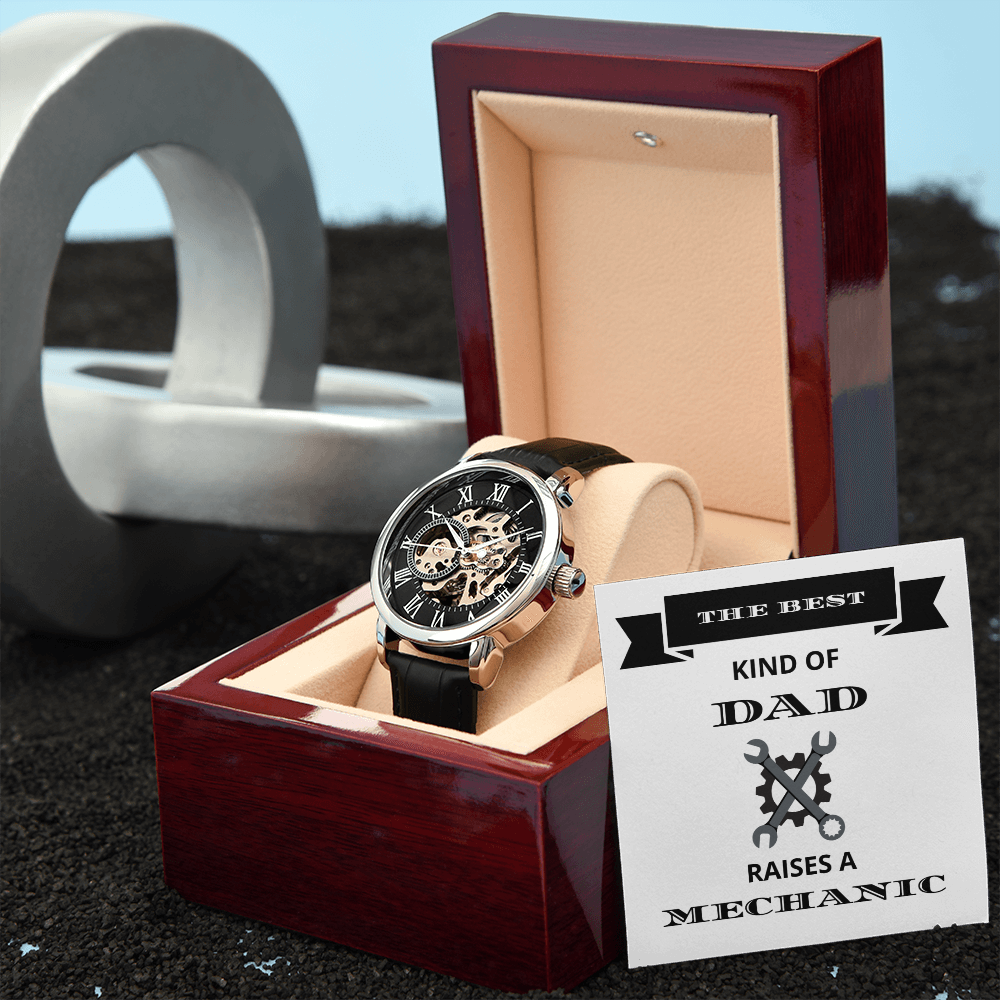 DAD - MECHANIC 04 (Men's Openwork Watch)