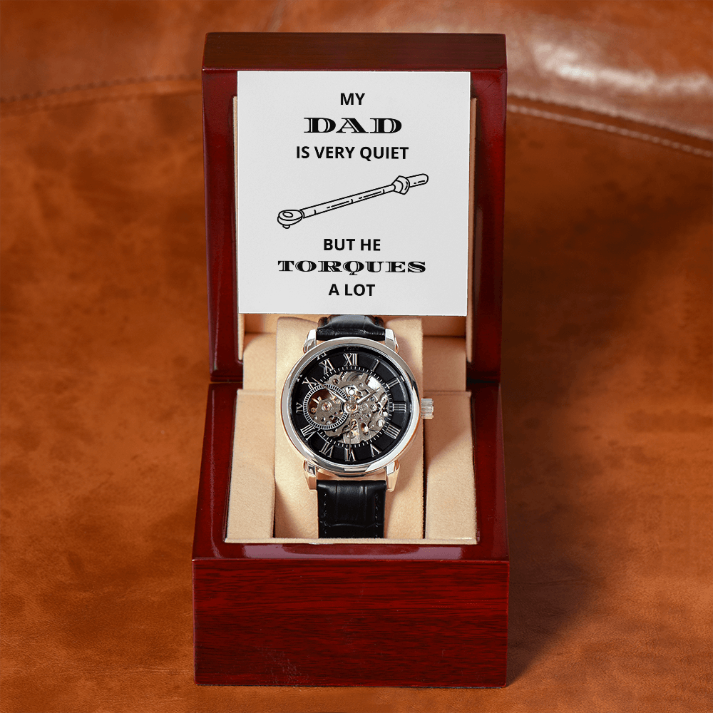 DAD - MECHANIC 05 (Men's Openwork Watch)
