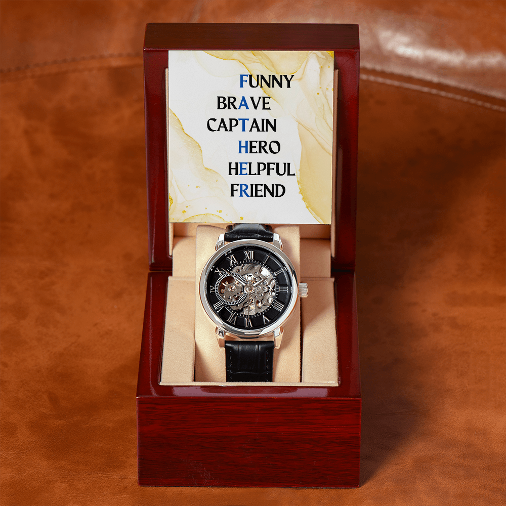 FATHER (Men's Openwork Watch)