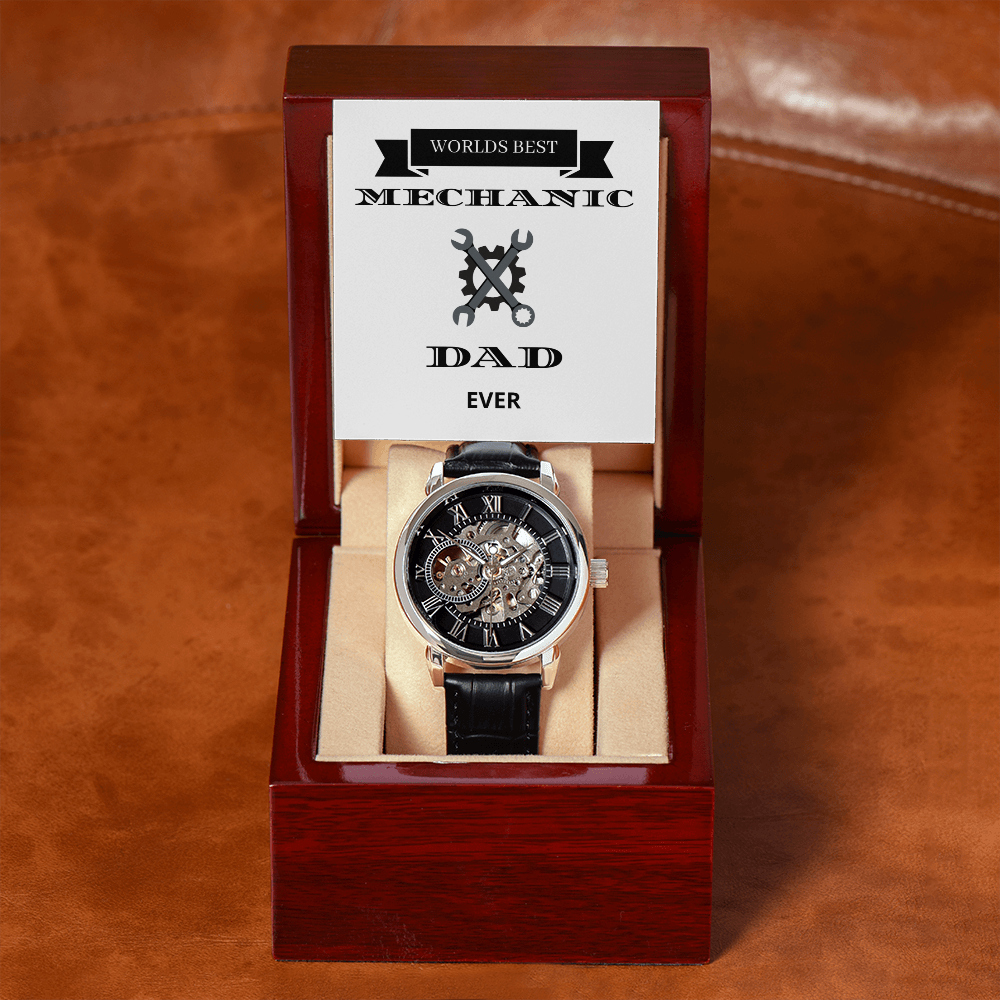 DAD - MECHANIC 02 (Men's Openwork Watch)