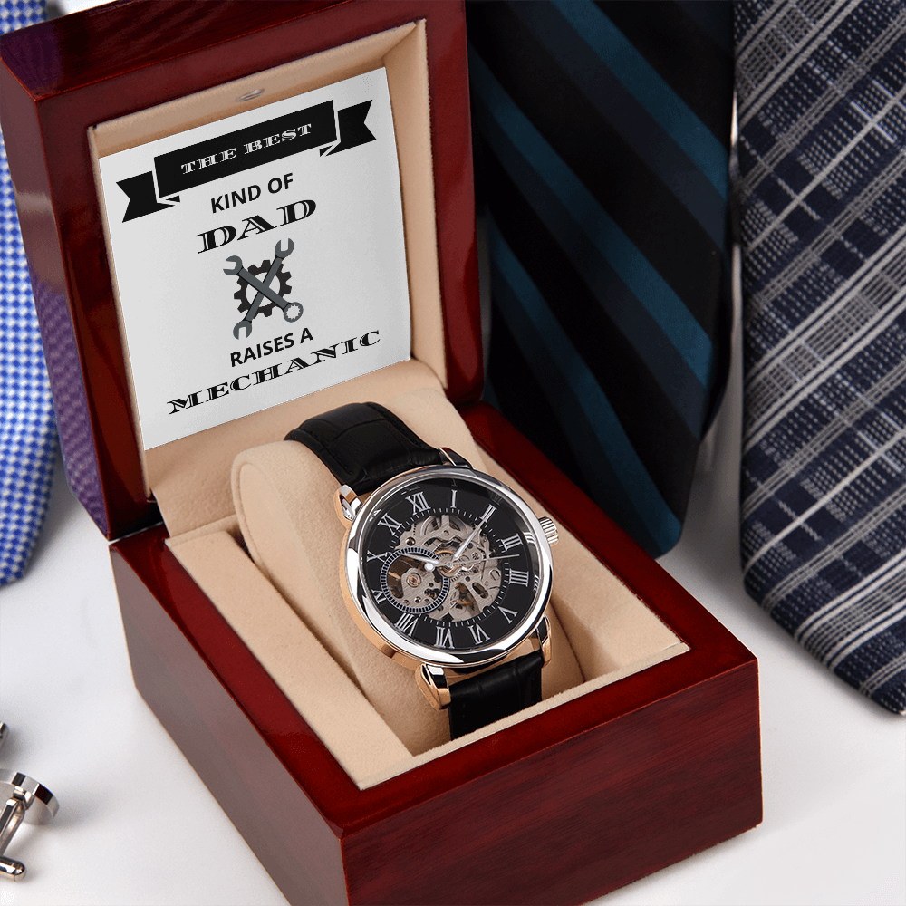 DAD - MECHANIC 04 (Men's Openwork Watch)