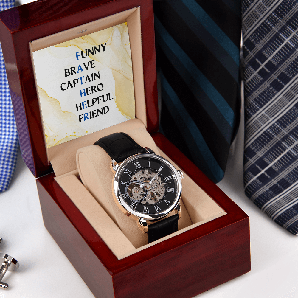 FATHER (Men's Openwork Watch)