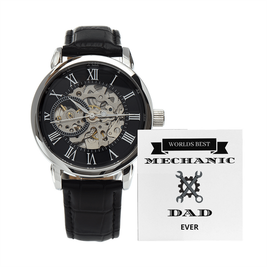 DAD - MECHANIC 02 (Men's Openwork Watch)