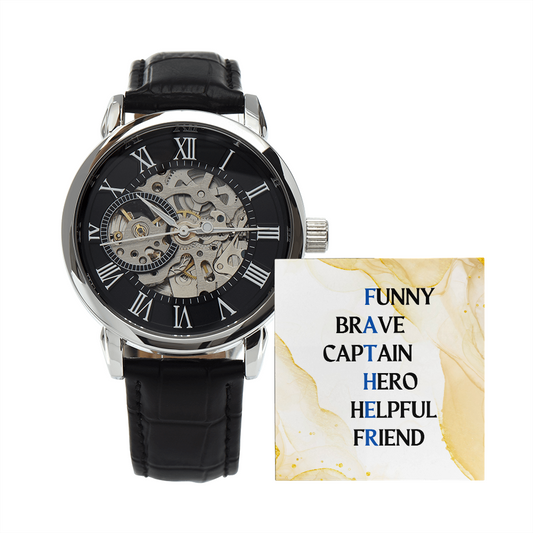 FATHER (Men's Openwork Watch)