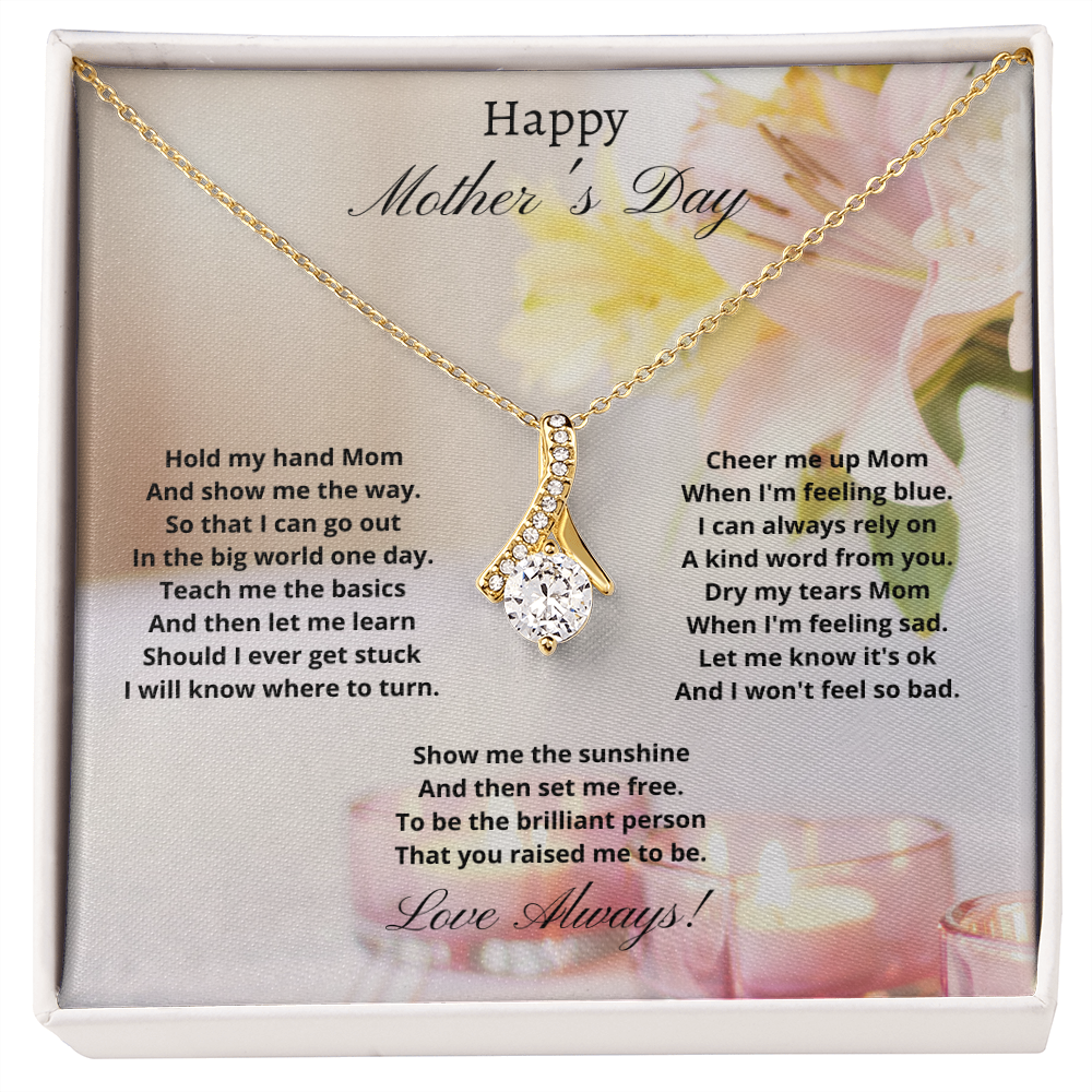Happy Mother's Day - Hold my hand (Alluring Beauty necklace)